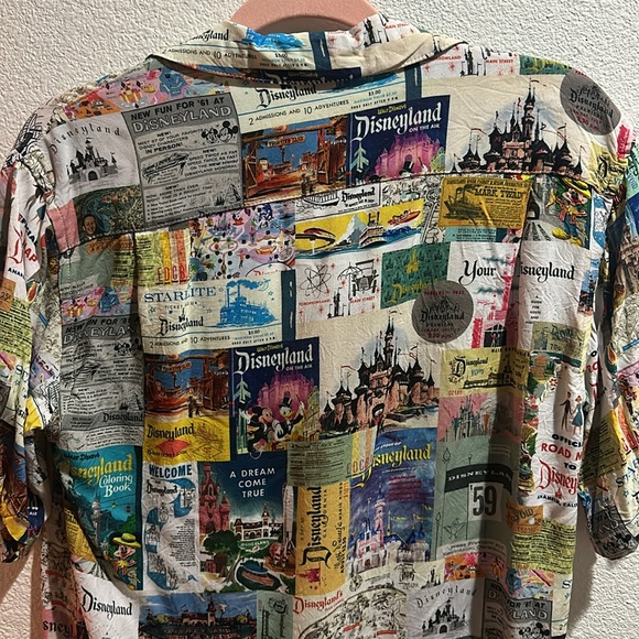 Disney 100 button up - Picture 3 of 6